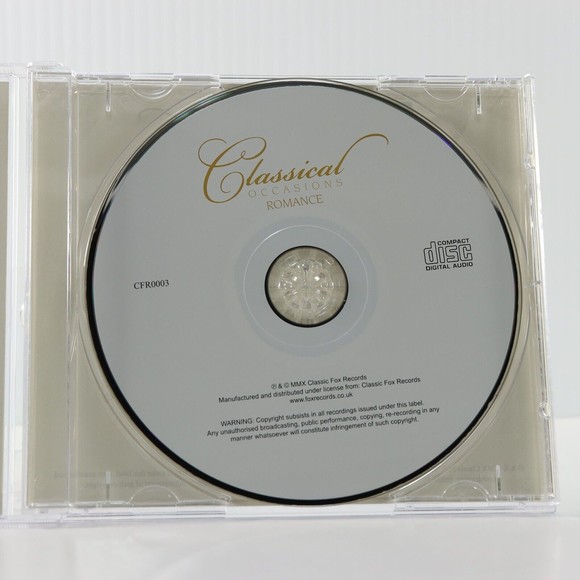 Classical Occasions - Romance: Evocative Music (CD, 2010, Classic Fox) CFR0003 - Picture 5 of 6